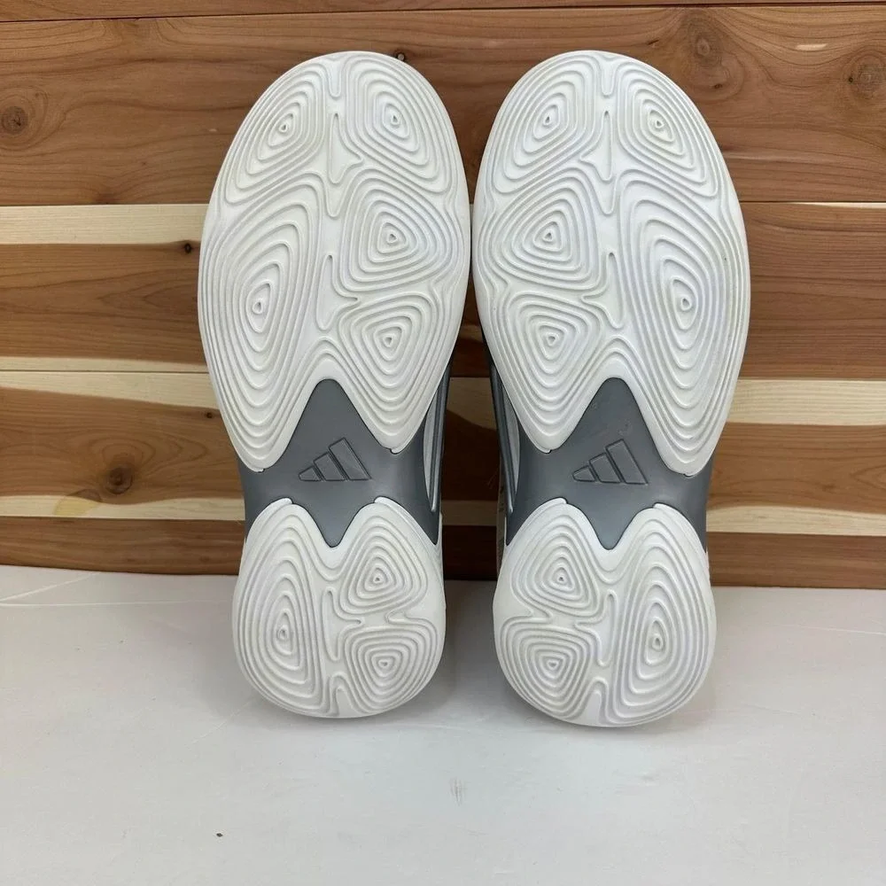 Adidas‎ Women's Exhibit Select Mid Basketball Shoes White Marble Size 9.5